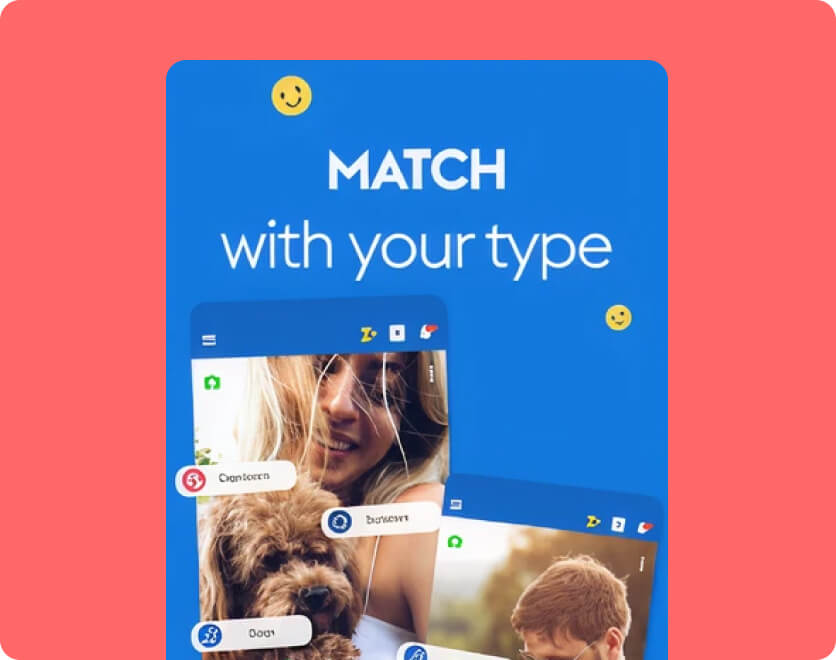 Match with your type